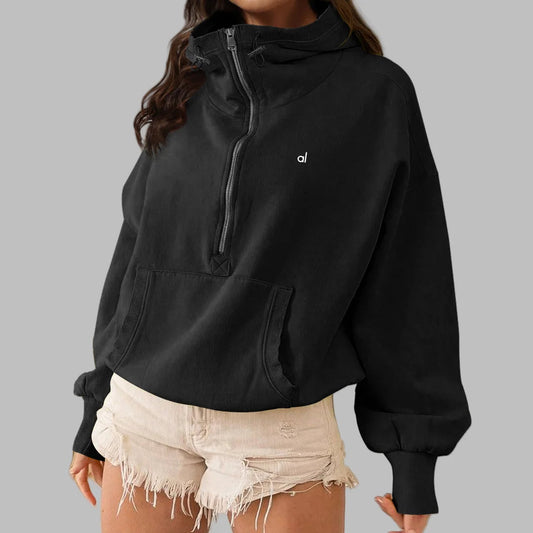 🧘‍♀️ Women's Zip-Up Fitness Hoodie FitiqueFit