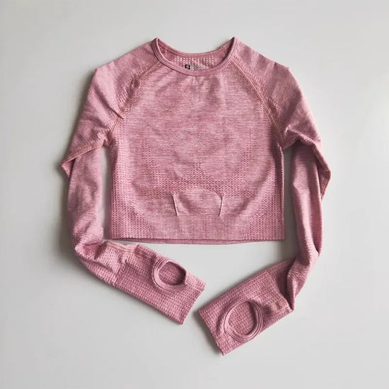 Seamless Yoga Crop Top for Women FitiqueFit