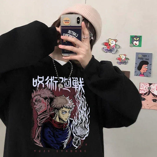 🧥 Women’s Jujutsu Kaisen Anime Hoodie FitiqueFit