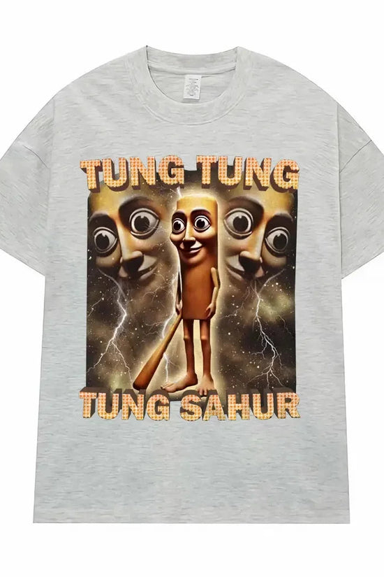 Tung Tung Tung Sahur Meme T-Shirt FitiqueFit