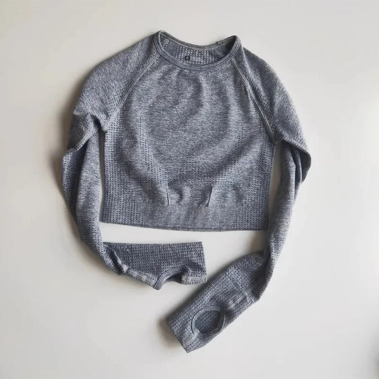 Seamless Yoga Crop Top for Women FitiqueFit