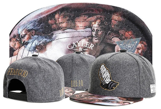 Classic Snapback Hat – Flat Bill Adjustable Baseball Cap FitiqueFit