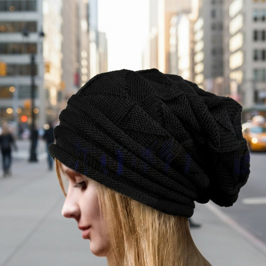 Oversized Slouchy Knitted Beanie FitiqueFit