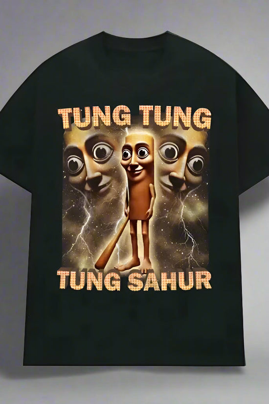 Tung Tung Tung Sahur Meme T-Shirt FitiqueFit