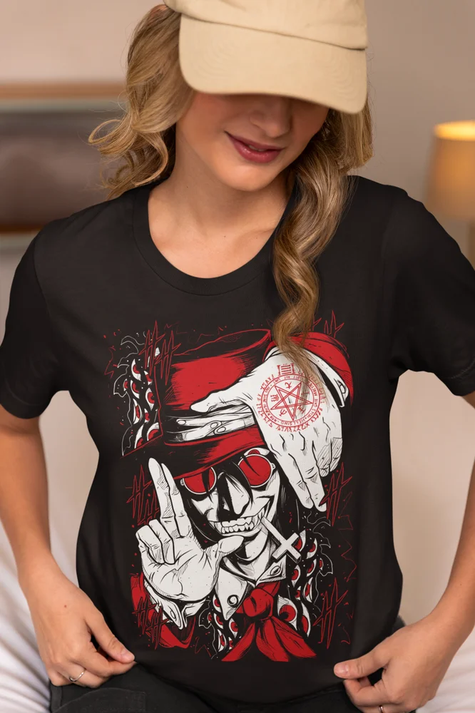 Ultimate Vampire Casual Cotton Printed T-Shirt FitiqueFit