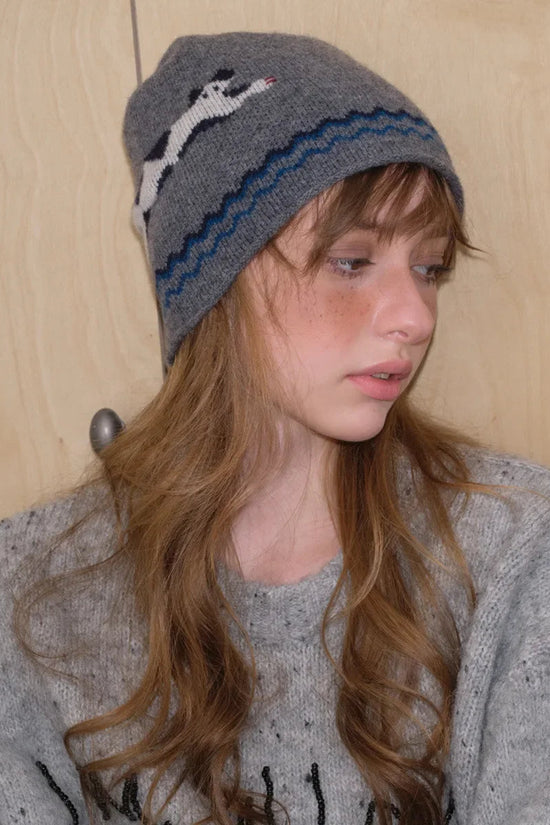 INS Real Fur Wool Winter Hats for Women Sun Animals Cartoon Warm Knit Thick Beanie Cap Solid Cover Head Sombreros De Mujer 