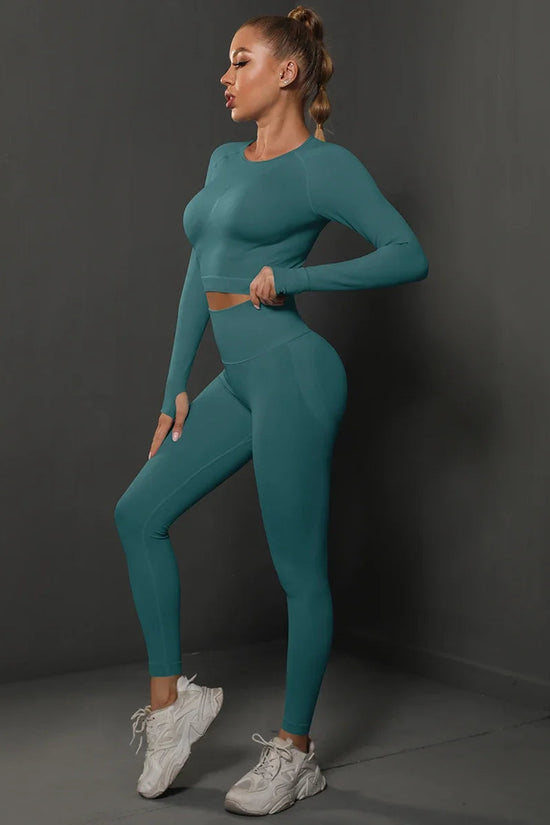 Women's Seamless Long Sleeve Yoga Top FitiqueFit