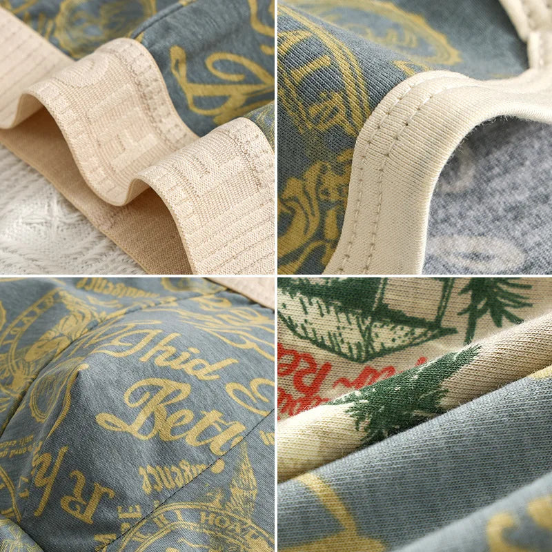 🩳 Cotton Print Men's Boxer Shorts FitiqueFit