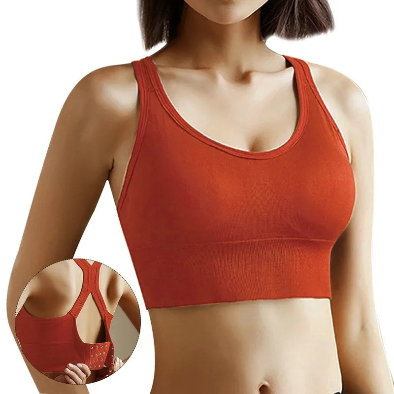 🖤 Women's Hollow Push-Up Sports Bra Tank Top FitiqueFit