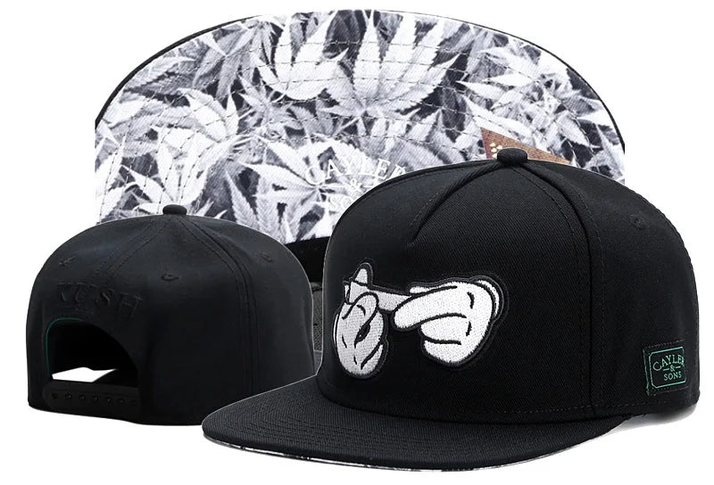 Classic Snapback Hat – Flat Bill Adjustable Baseball Cap FitiqueFit