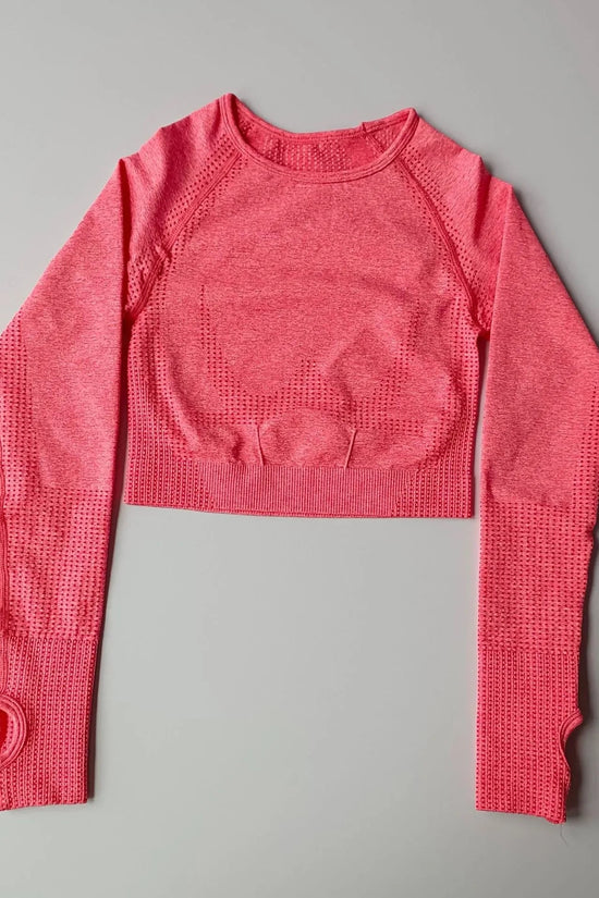 Seamless Yoga Crop Top for Women FitiqueFit