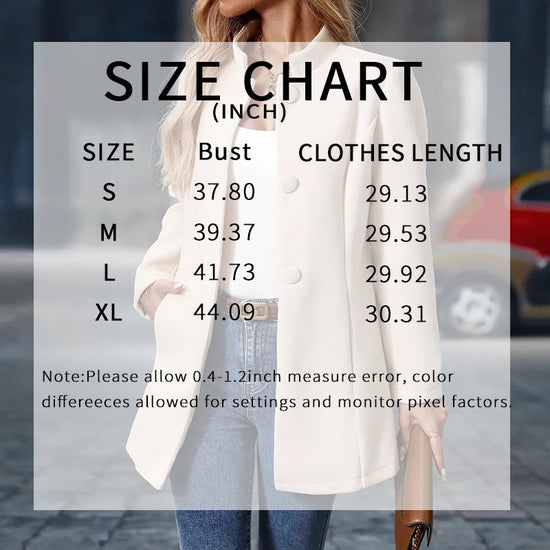 Women’s Elegant Single-Breasted Winter Overcoat - FitiqueFit