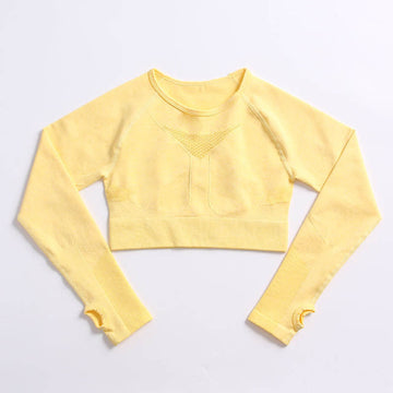 Yellow long sleeve