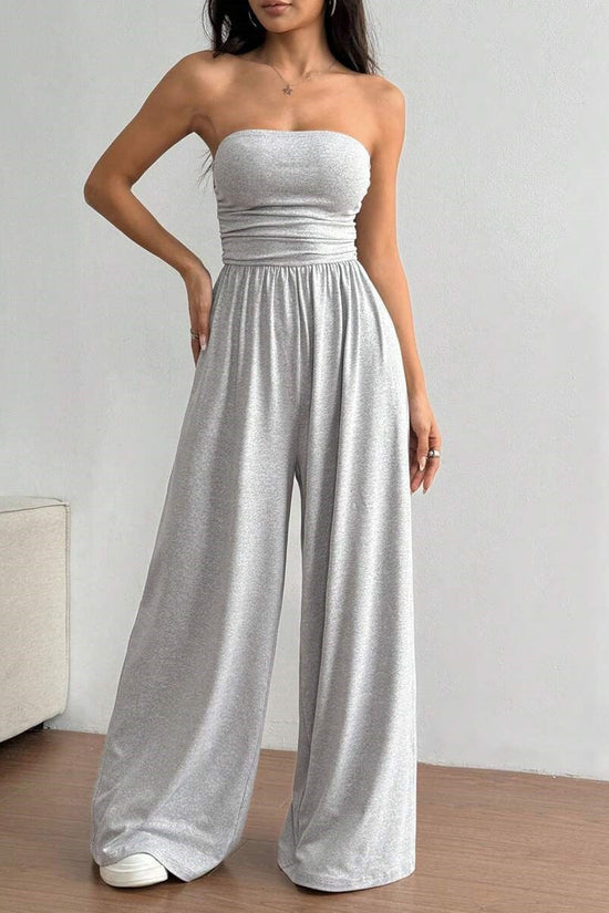 New Casual Versatile High-waisted Pants With A Tube Top 