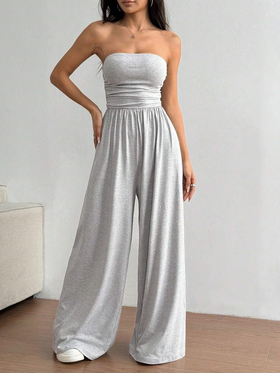 New Casual Versatile High-waisted Pants With A Tube Top 