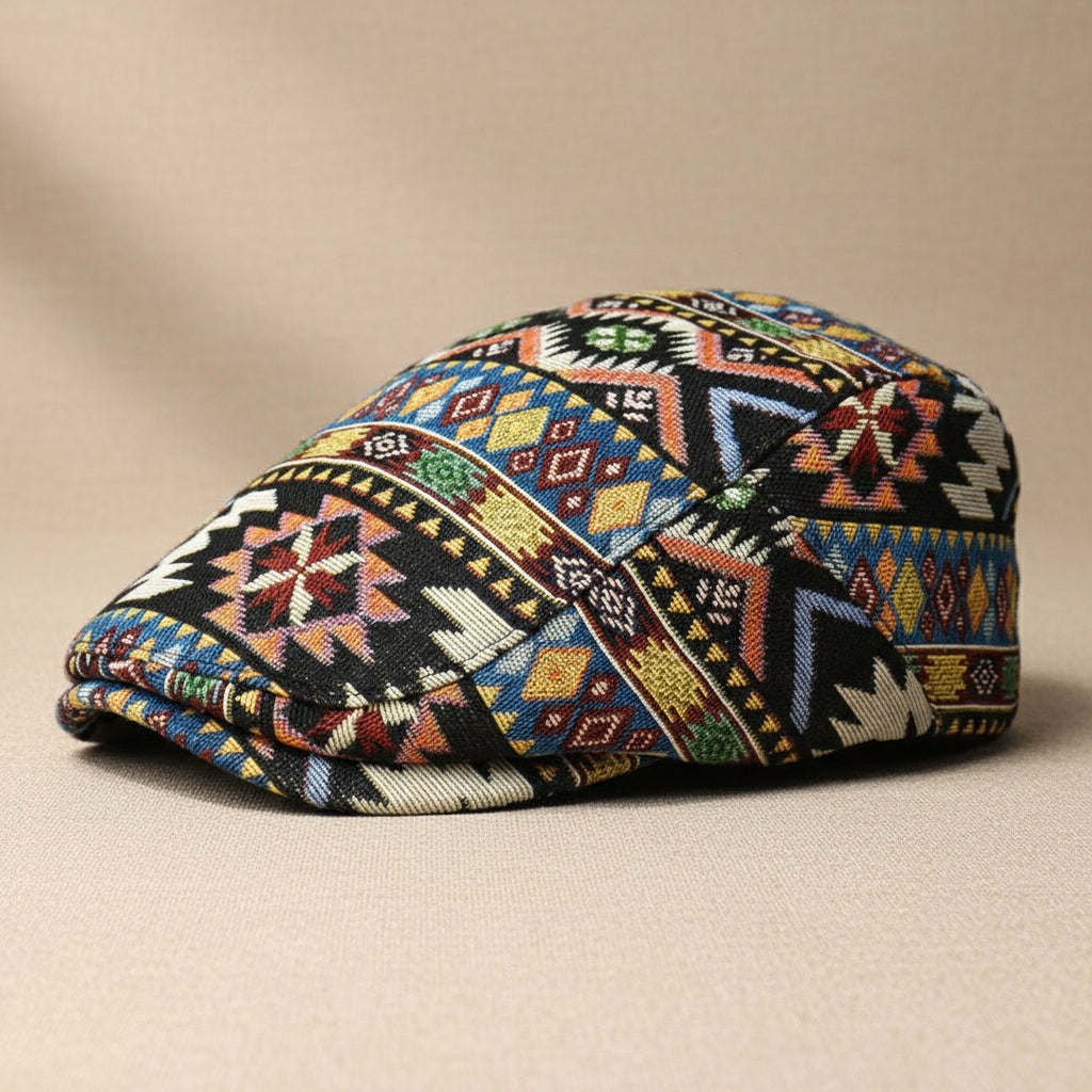 Hat British Retro Beret Ethnic Style Personality 