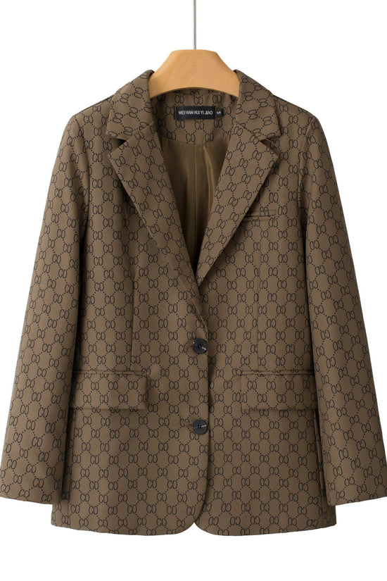 New Womens Casual Chic Plaid Coat 
