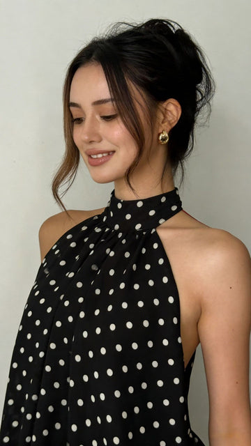 Black And White Dots