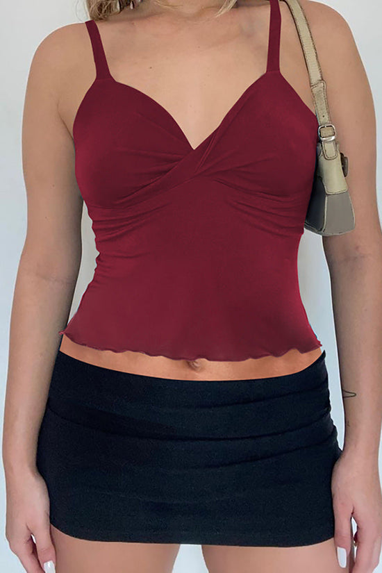 🎀 Women's Bow Camisole Backless Tank – Waist-Defining Elegance FitiqueFit