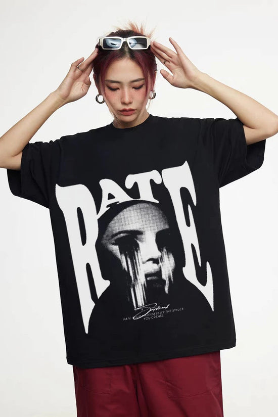 Summer New Printed T-shirt - Printed Short Sleeve Shirts CJ