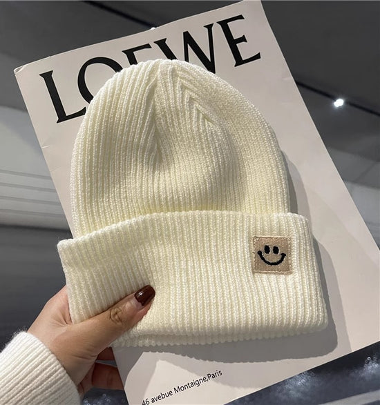 Women’s Winter Solid Color Knitted Hat – Soft Warm Everyday Beanie - FitiqueFit