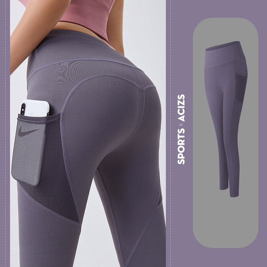 🧘‍♀️ Women's High-Waisted Yoga Leggings with Pockets FitiqueFit