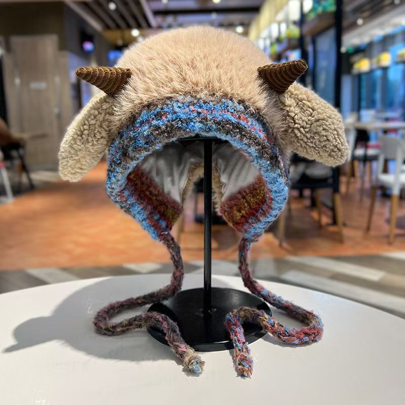 Women’s Cold-Proof Knitted Hat – Versatile Warm Winter Beanie - FitiqueFit