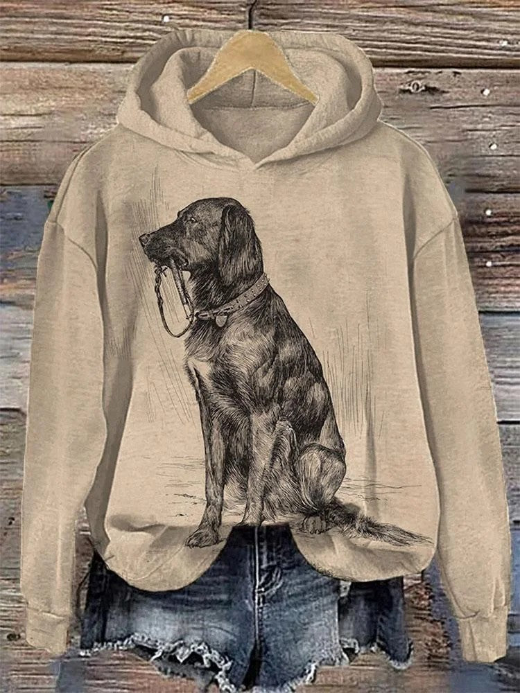 Womens 3D Digital Print Hoodie From Europe And The US 
