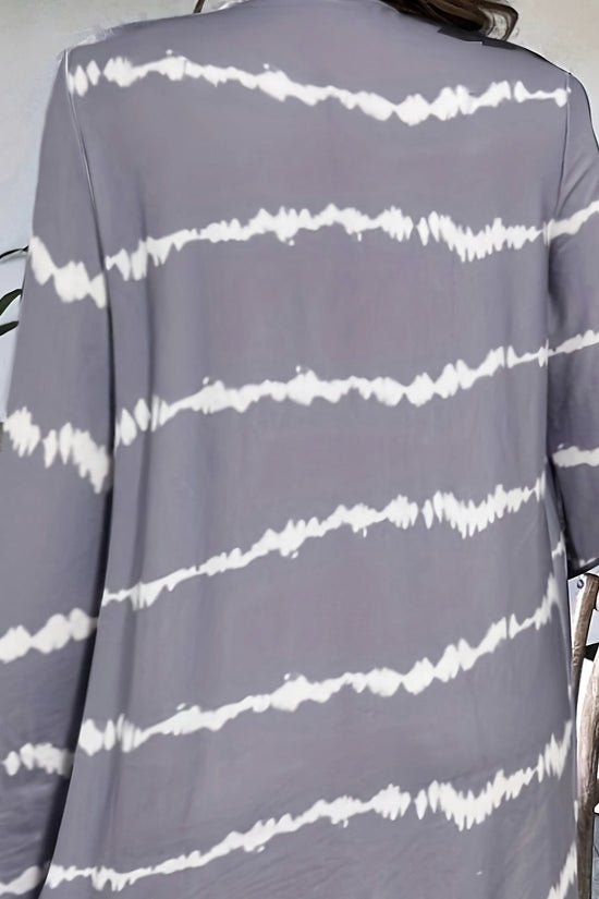 Women’s Printed Open Jacket CJ US