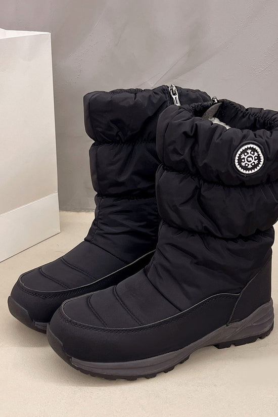 Thickened Cotton Mid-calf Snow Boots 