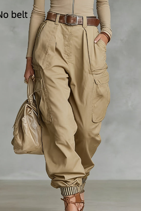 American Retro Multi-Pocket Work Pants 