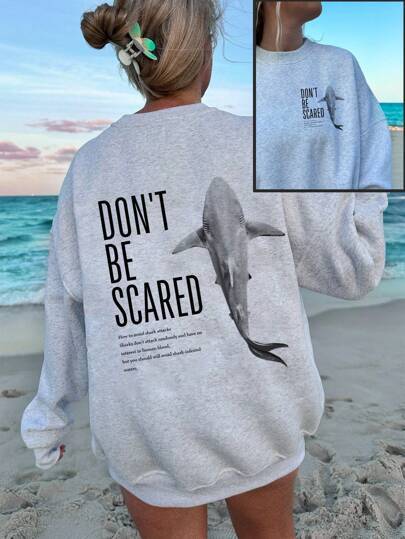 Women's Cute Kitten Graphic Sweatshirt 