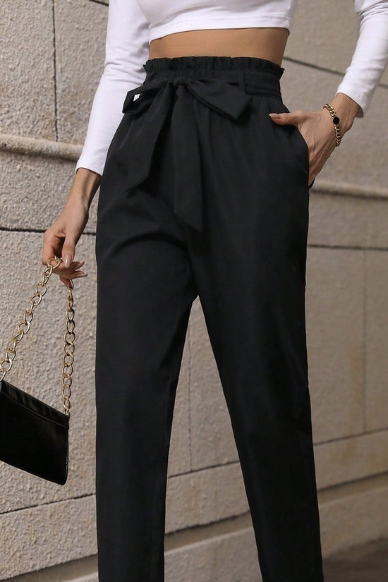 Women’s Minimalist Casual Pants with Pockets CJ