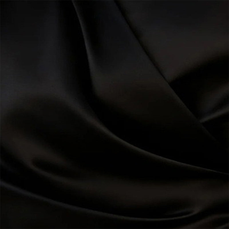 Women's Elegant Cross V-Neck Blouse, Ruffle Detail Button Accent Office Shirt For Casual Wear 