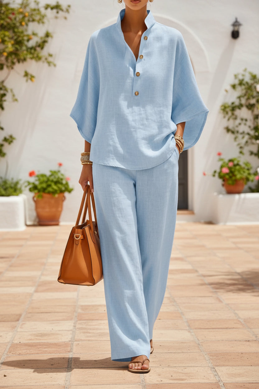 Women's Casual And Versatile Shirt Set Urban Outfit 