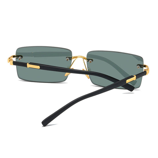 Rimless Crystal Sunglasses – Lightweight & Trendy CJ