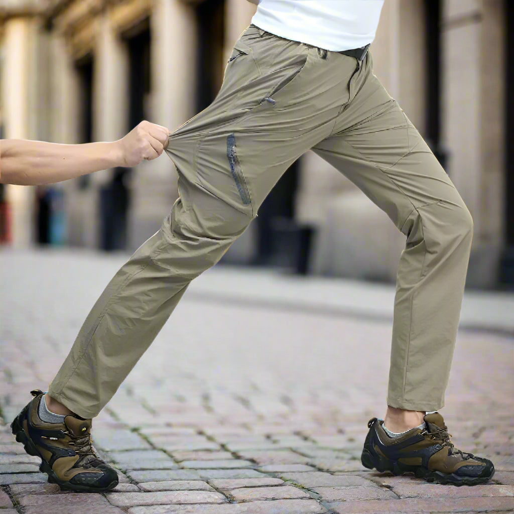 Elastic Quick Dry Hiking Men Summer Mountain Climbing Cycling Trousers Trekking Sport  Pants FitiqueFit