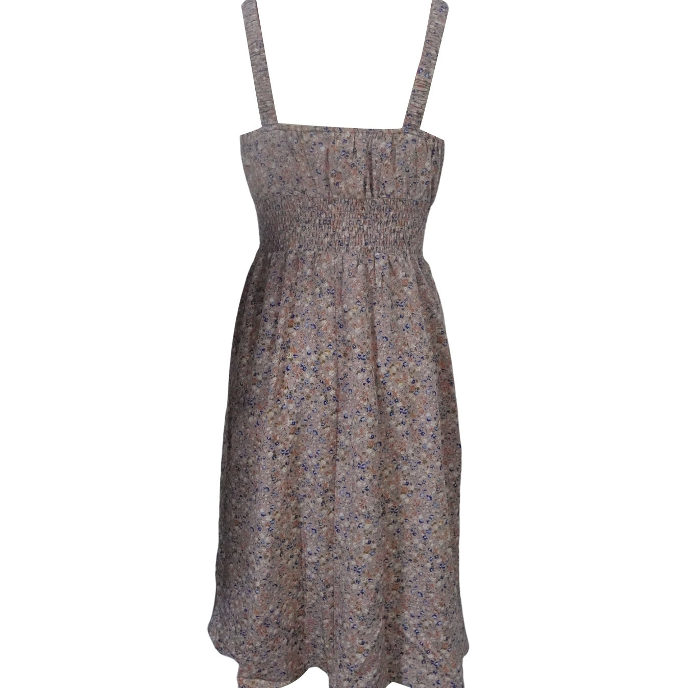 Floral Backless A-Line Dress for Women CJ