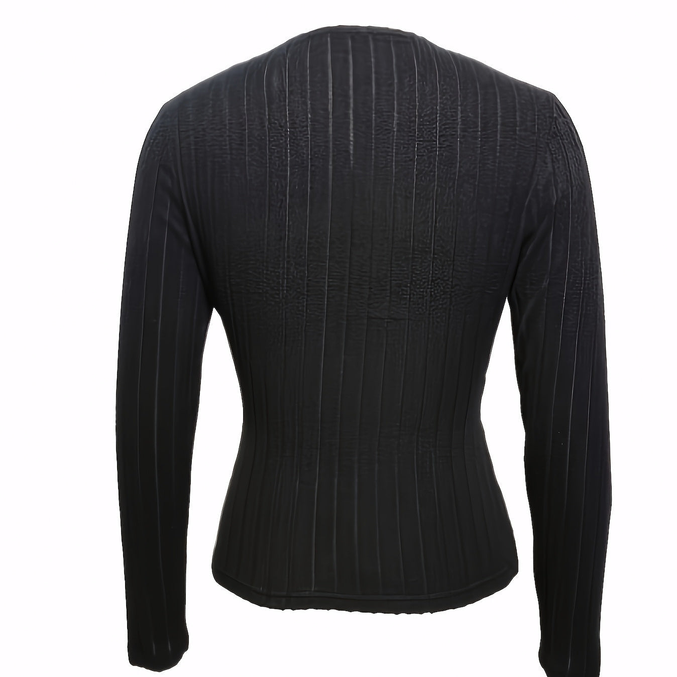 Women's Solid Color Fashion New Product V-neck Pleated Top CJ US