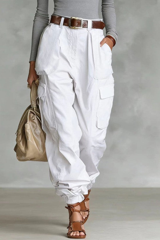 Niche Relaxed-fit Wide-leg Casual Trousers For Women 