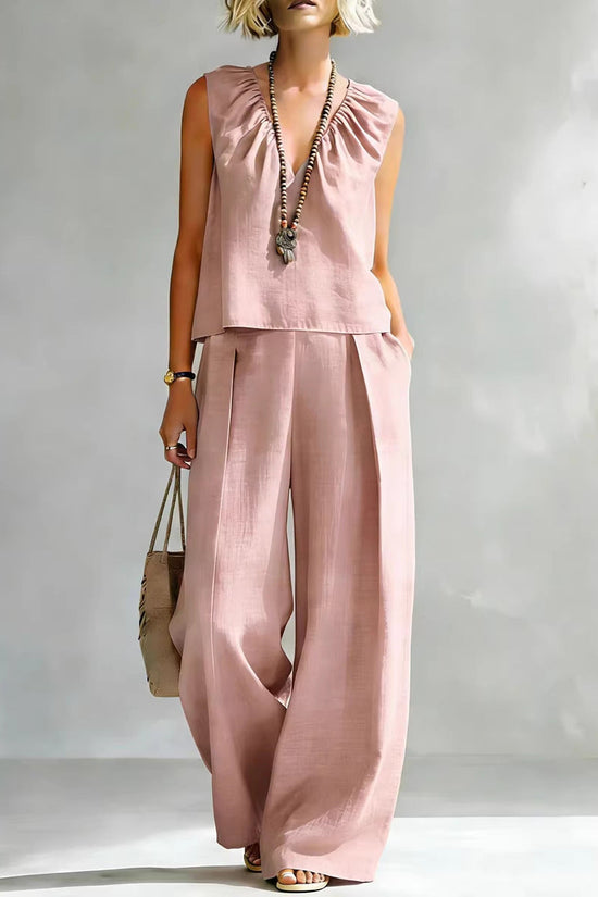 Sexy Urban-style Sleeveless Pantsuit 