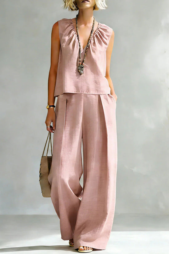 Sexy Urban-style Sleeveless Pantsuit 