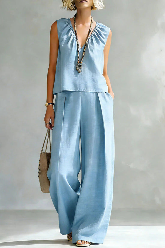Sexy Urban-style Sleeveless Pantsuit 