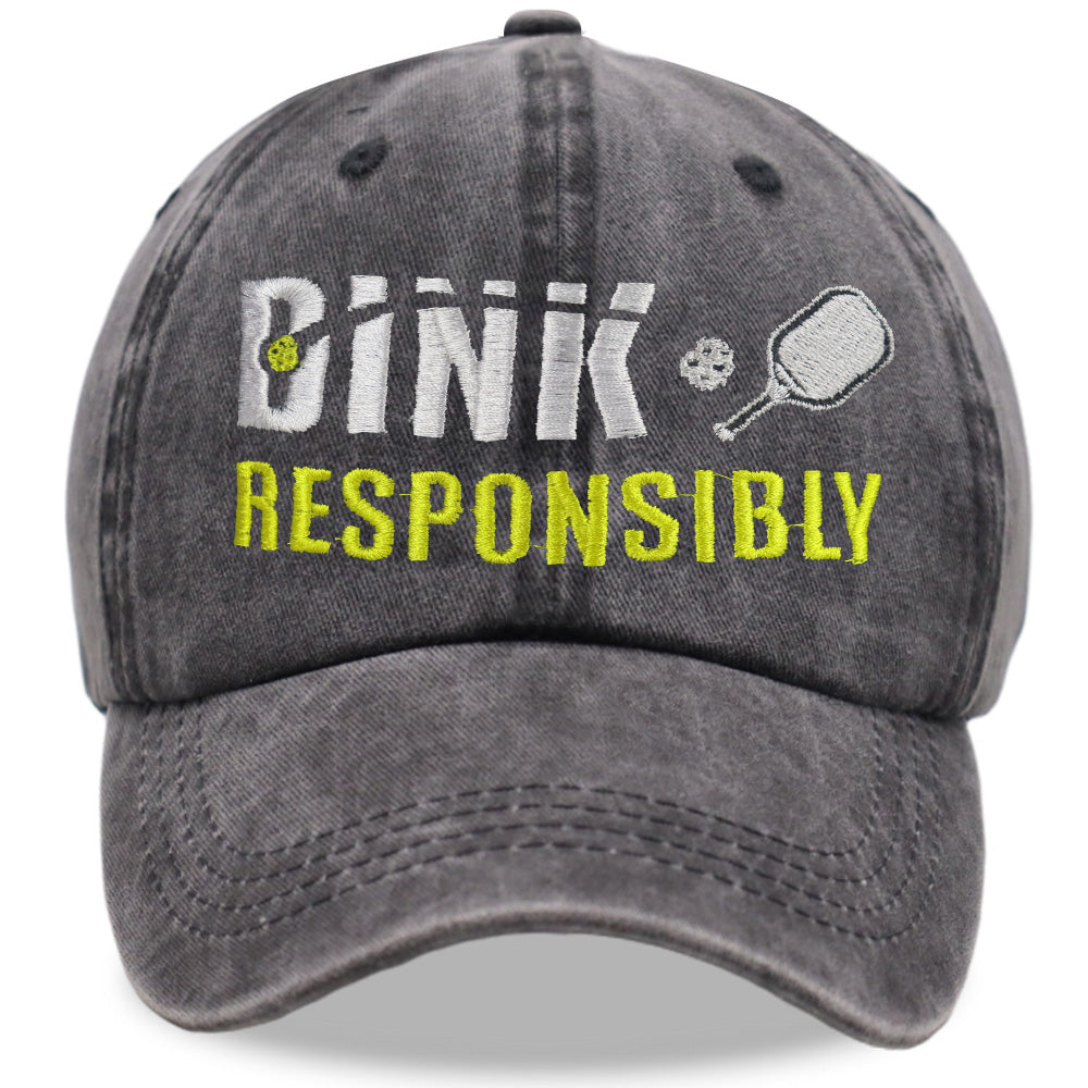 Pickleball Baseball Caps – Adjustable Embroidered Cotton Hats - FitiqueFit