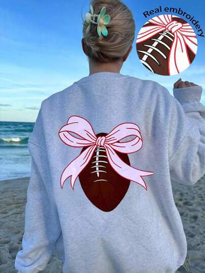 Women's Cute Kitten Graphic Sweatshirt 