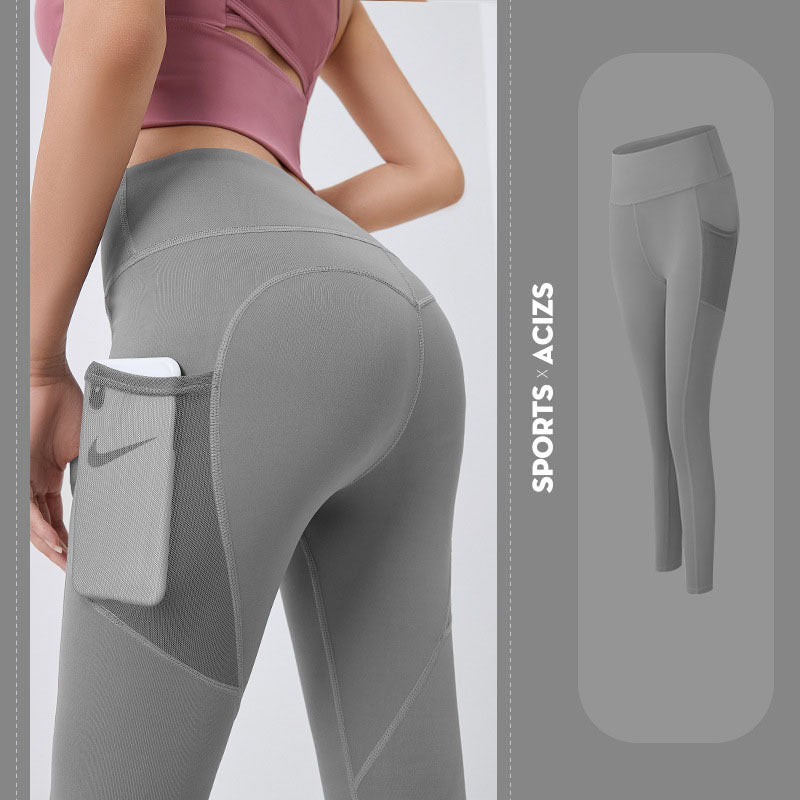 Yoga Pants Women With Pocket Leggings Sport Girl Gym Leggings Women Tummy Control Jogging Tights Female Fitness Pants FitiqueFit
