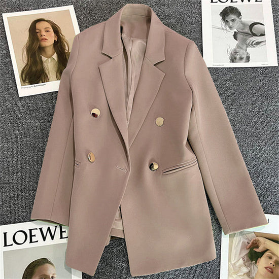 Women's All Match Casual Straight Suit Jacket 