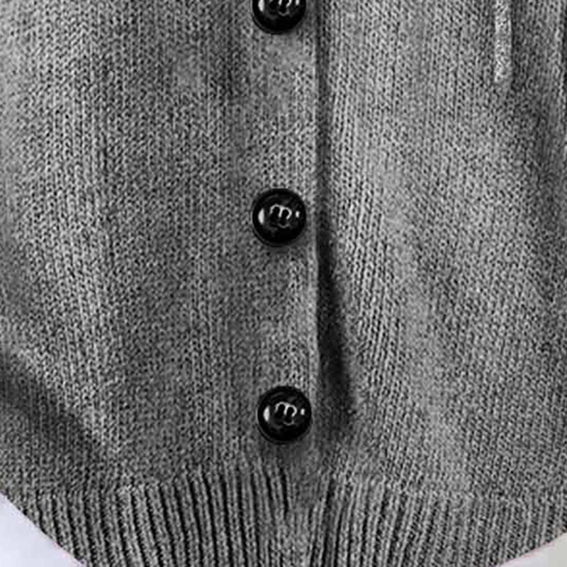 Women's Button Down Hoodie Cardigan, Long Sleeve Open Front Sweater Coat For Fall Winter 