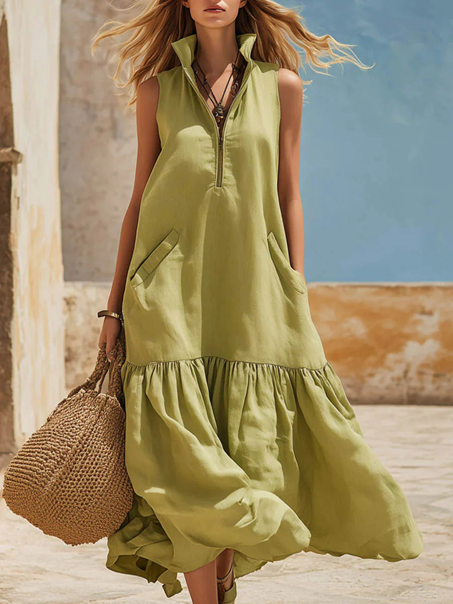 Resort-style Loose Casual Dress For Women 