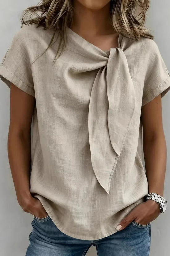 Women's Short-sleeve Fashionable Casual Top T-shirt 